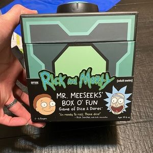 Rick and Morty Mr. Meeseeks Box of Fun game.